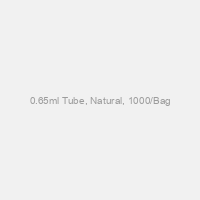 0.65ml Tube, Natural, 1000/Bag